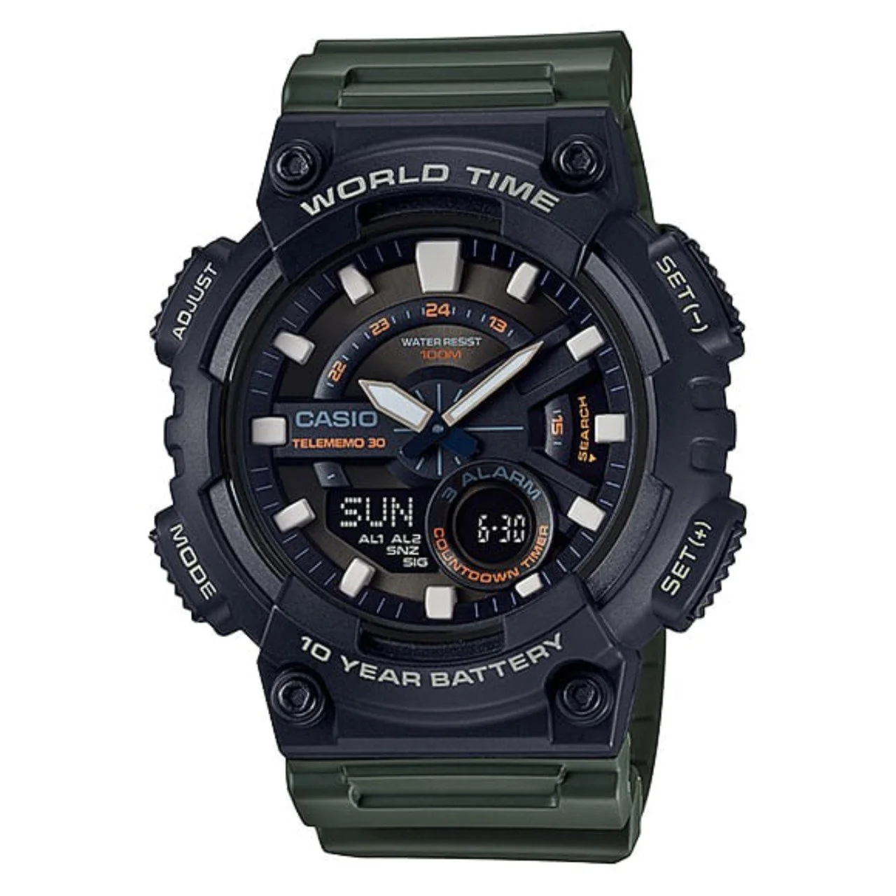 ساعت مچی مردانه کاسیو(CASIO) مدل AEQ-110W-3A