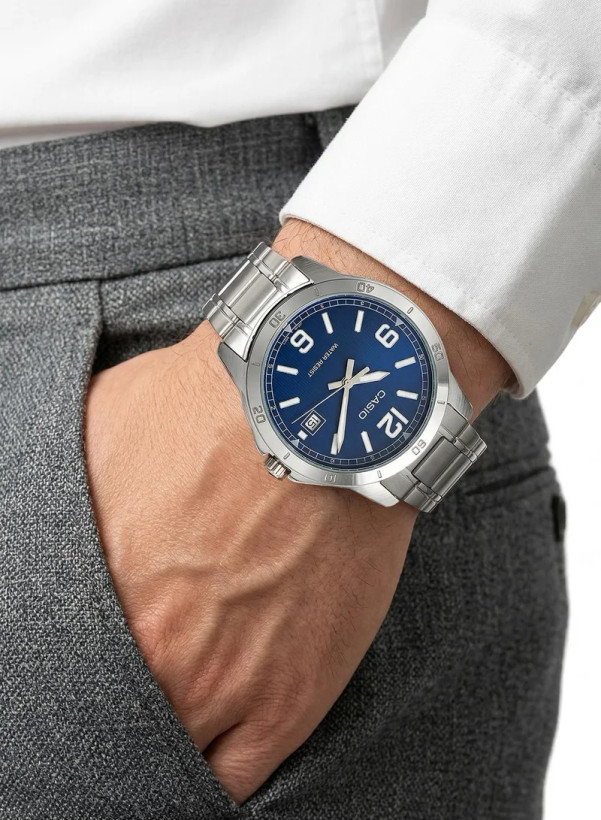 ساعت مچی مردانه کاسیو (CASIO) MTP-V004D-2BUDF