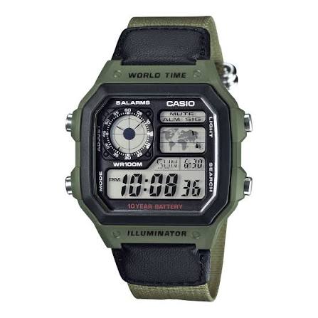 ساعت مچی مردانه کاسیو (CASIO) AE-1200WHB-3BVDF
