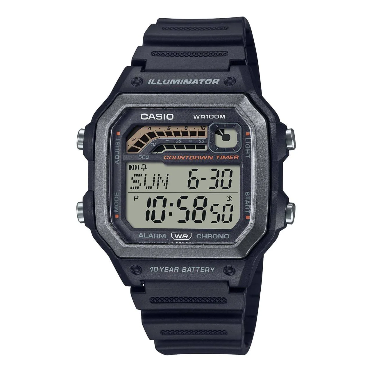 ساعت مچی مردانه کاسیو (CASIO) WS-1600H-1AVDF