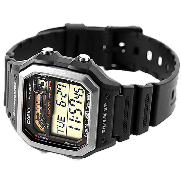 ساعت مچی مردانه کاسیو (CASIO) WS-1600H-1AVDF